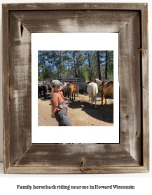 family horseback riding near me in Howard, Wisconsin